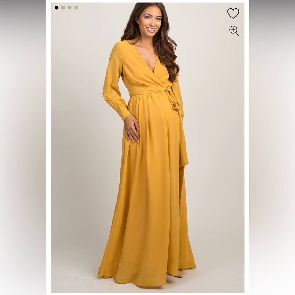 Pink blush Rivera maternity dress